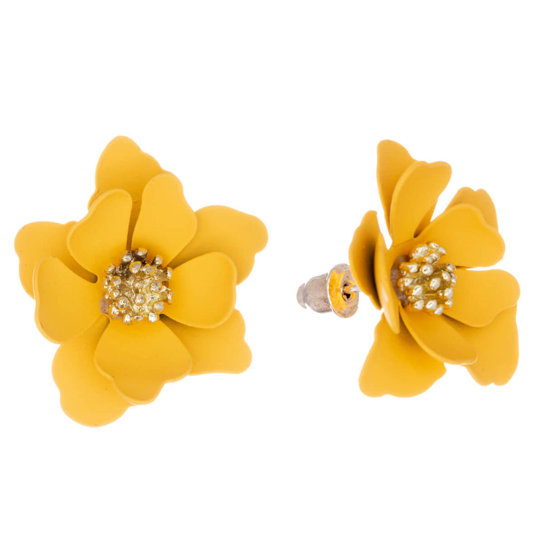 Flower earrings