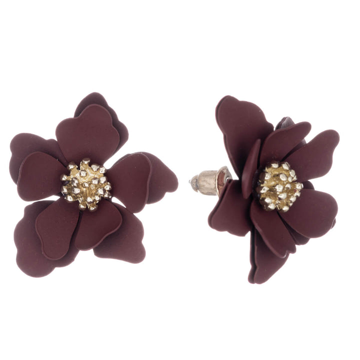 Flower earrings