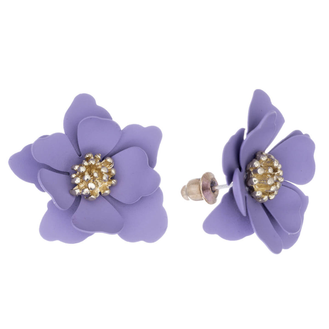 Flower earrings