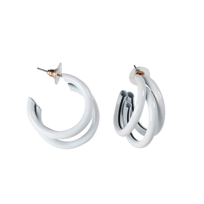 Three-piece earrings