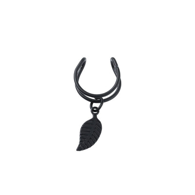 Musta ear cuff riipus 101030022427 | Ninja.fi