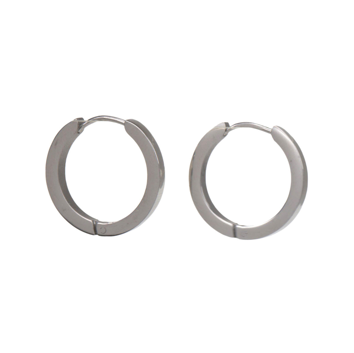 Steel ring earring 2cm 2,6mm