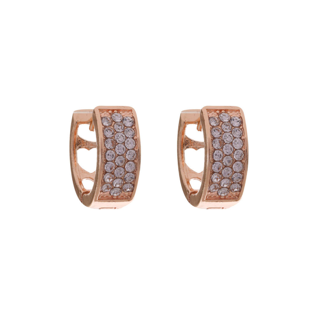 Small sparkling earbuds