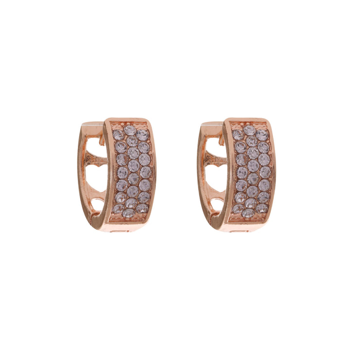 Small sparkling earbuds