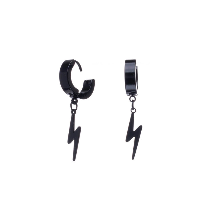 Lightning earrings earring ring (steel 316L)