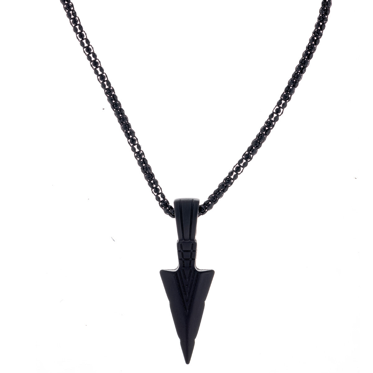 Arrow pendant necklace 61cm