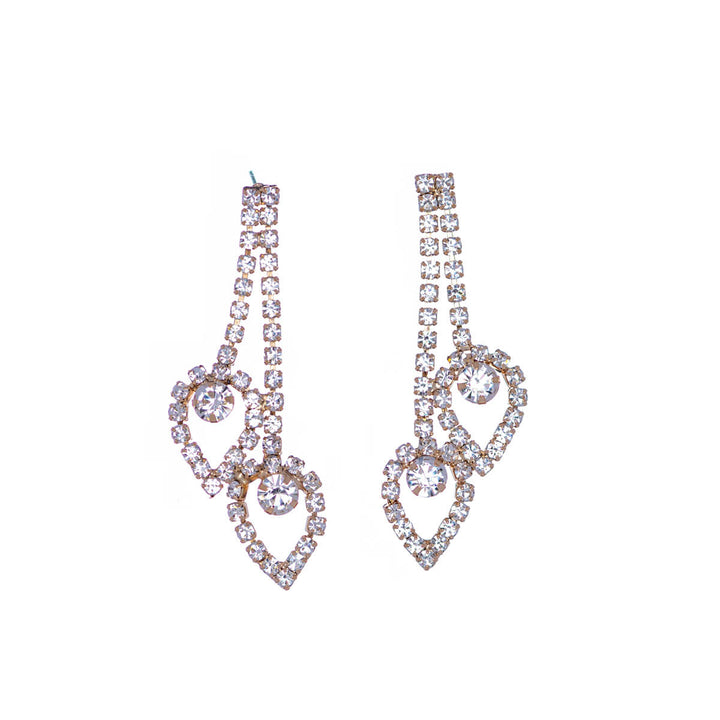 Glassstone festive necklace + earrings