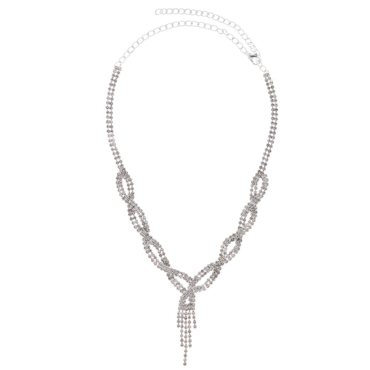 Glassy Party Necklace + örhängen