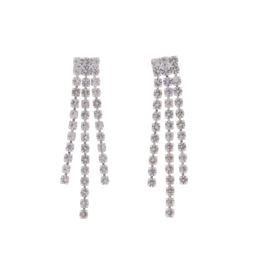 Glassstone festive necklace + earrings