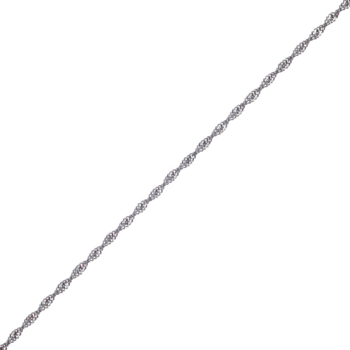 Singapur Halskette 2,2mm 50cm (Stahl 316L)