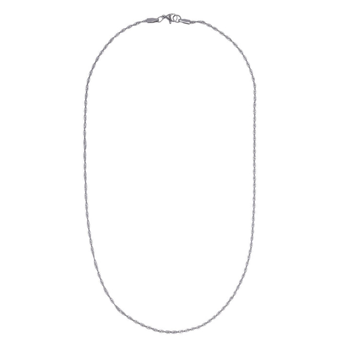 Singapur Halskette 2,2mm 50cm (Stahl 316L)