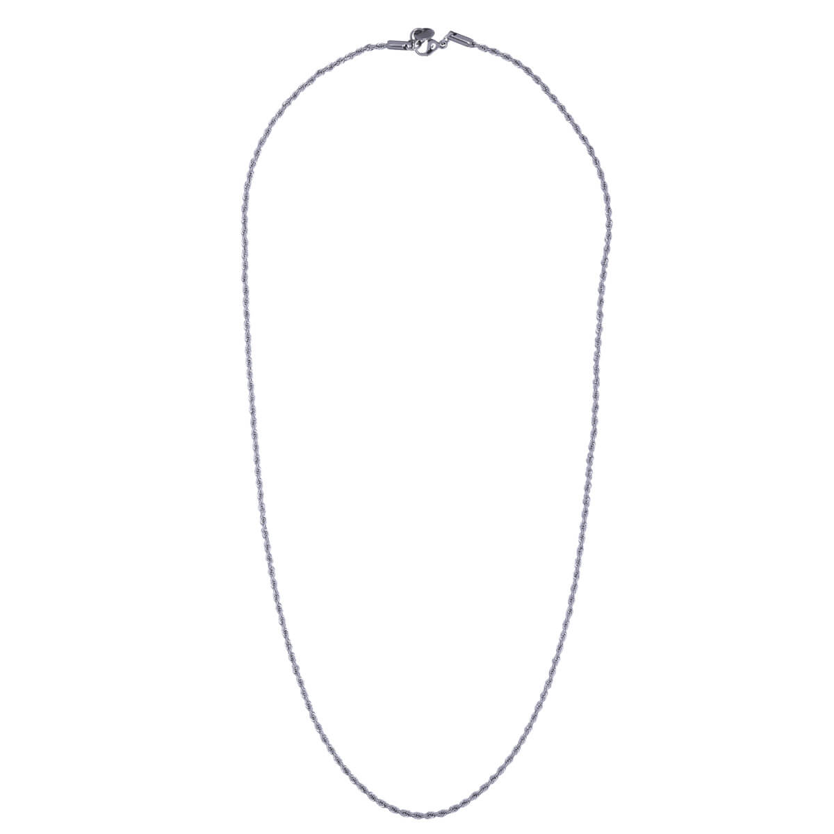 Thin steel necklace cordell 55cm (steel 316L)