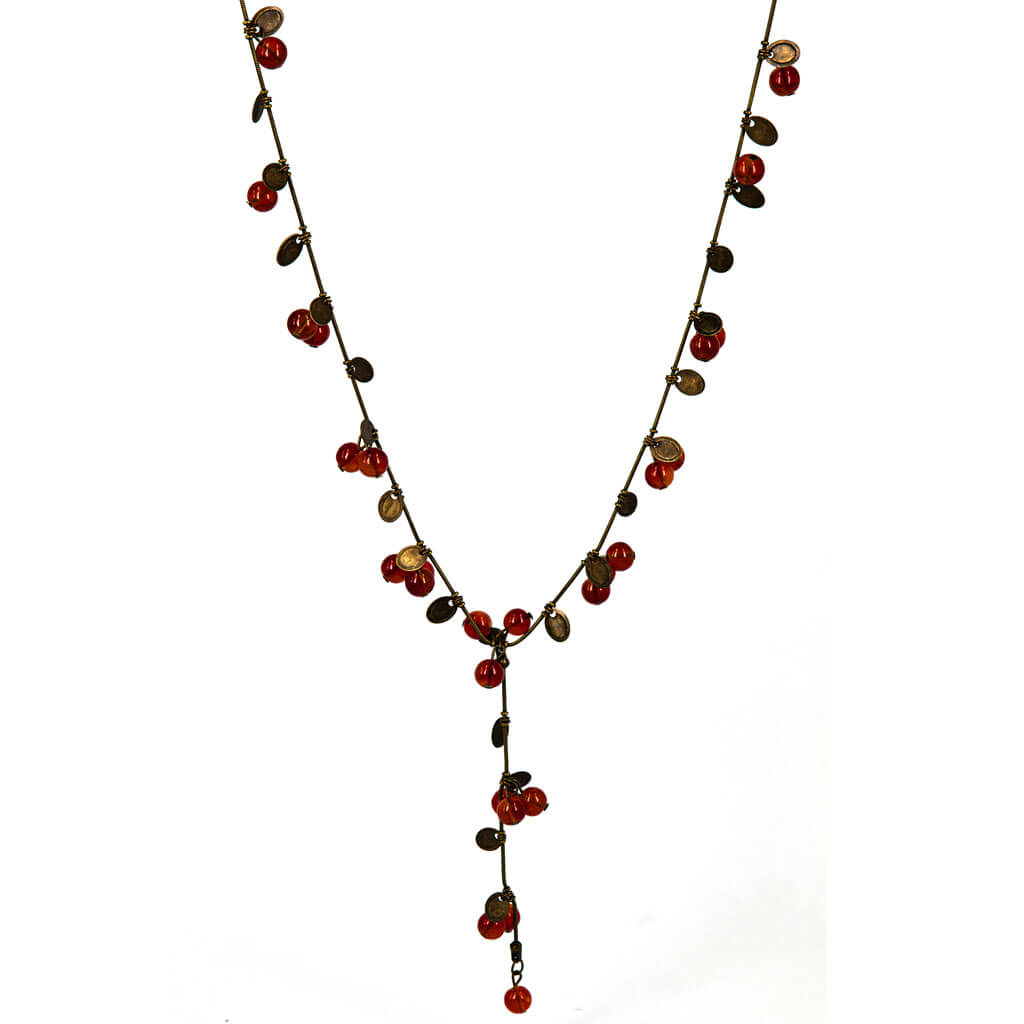 Grape berry necklace