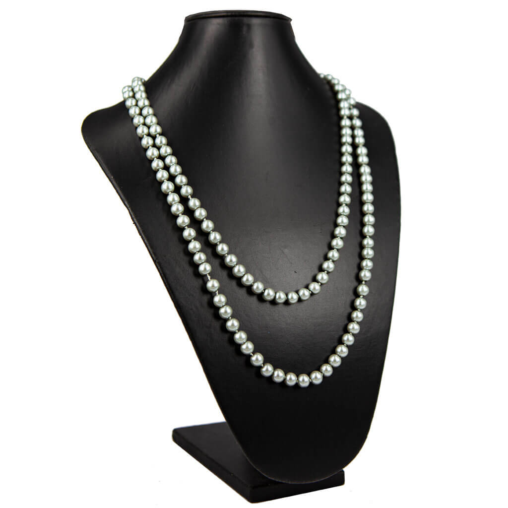 Long neck beads pearl necklace 135cm