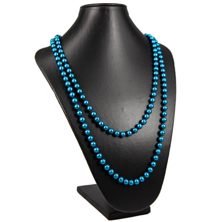 Long neck beads pearl necklace 135cm