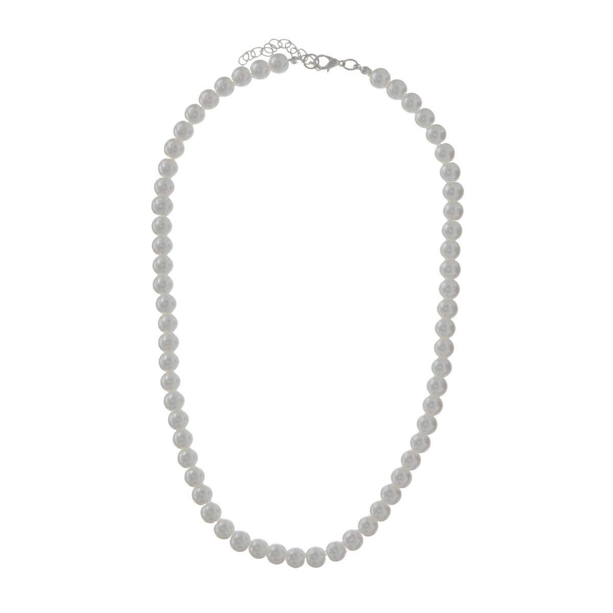 Pearl necklace with a lock 48cm 8mm