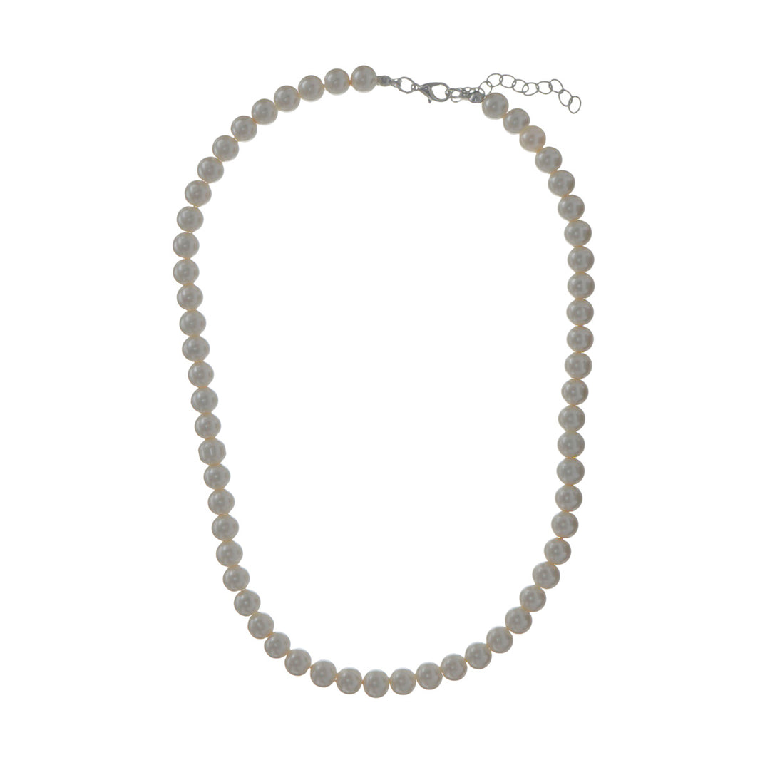 Pearl necklace with a lock 48cm 8mm