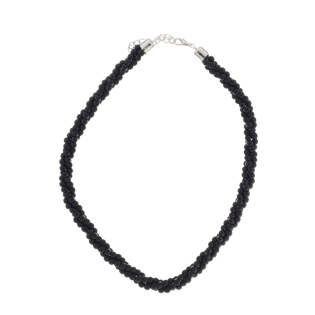 Twisted pearl necklace 40cm