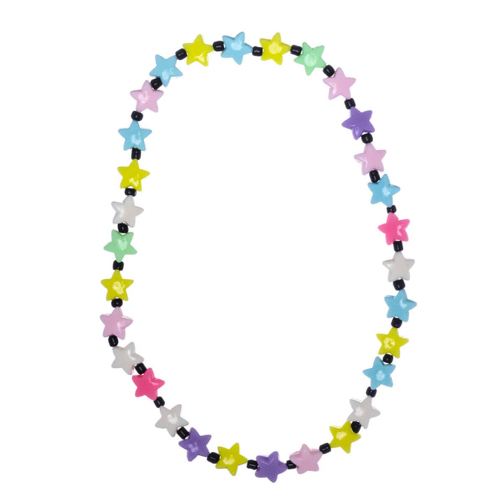 Children's elastic star necklace 38cm