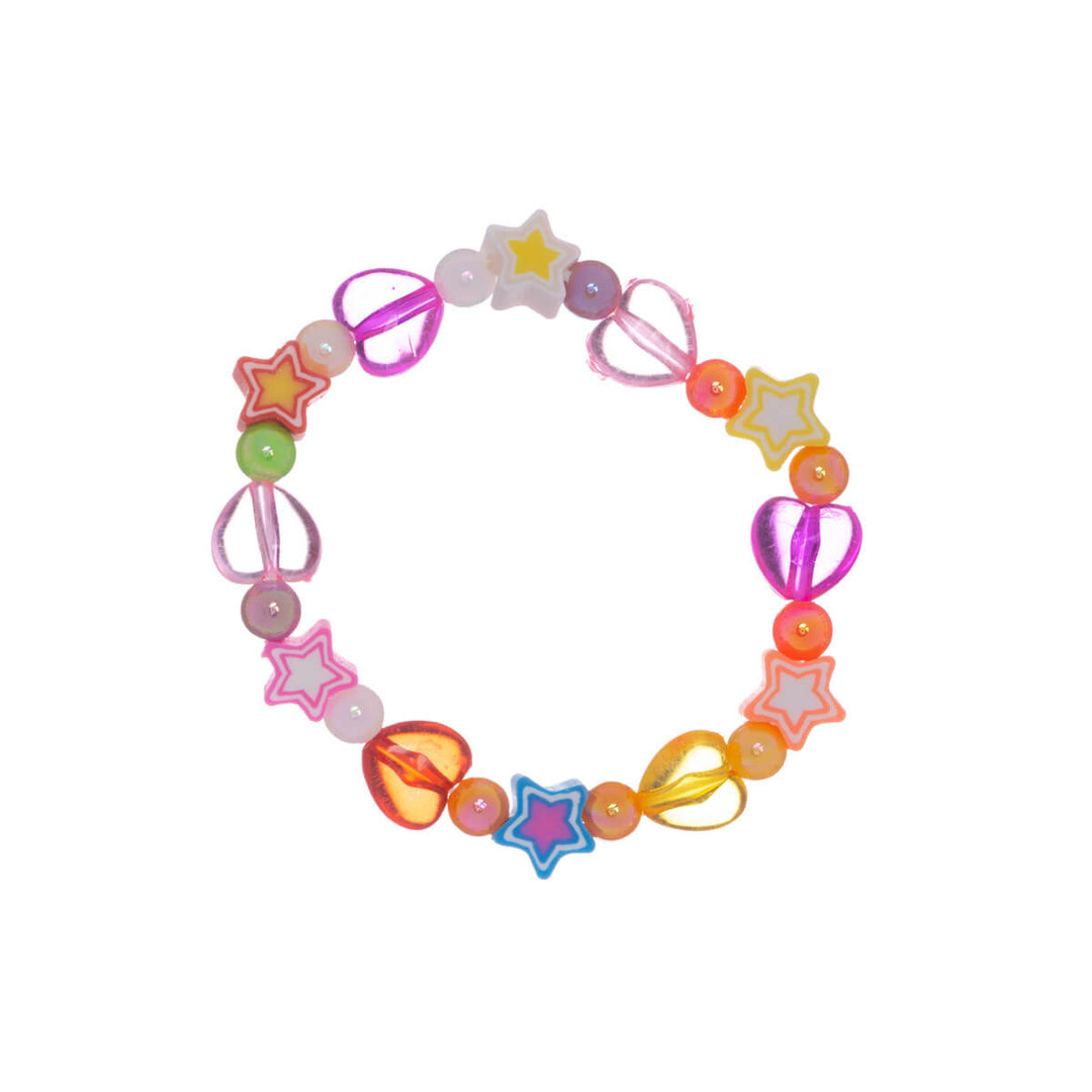 Children's pearl elastic necklace 38cm