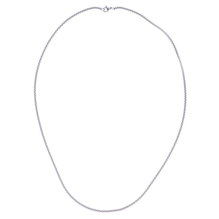 Dünnes Stahlcollier 3mm 60cm