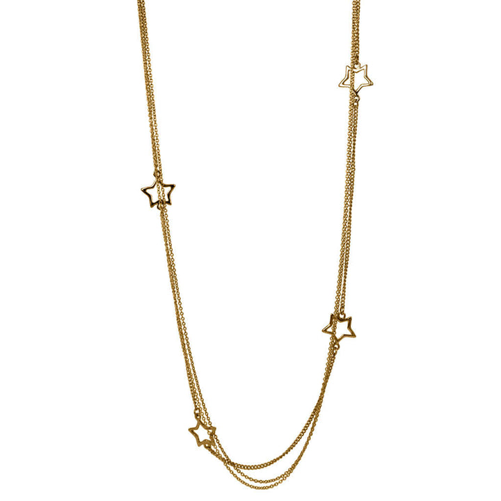 Threefold chain with stars