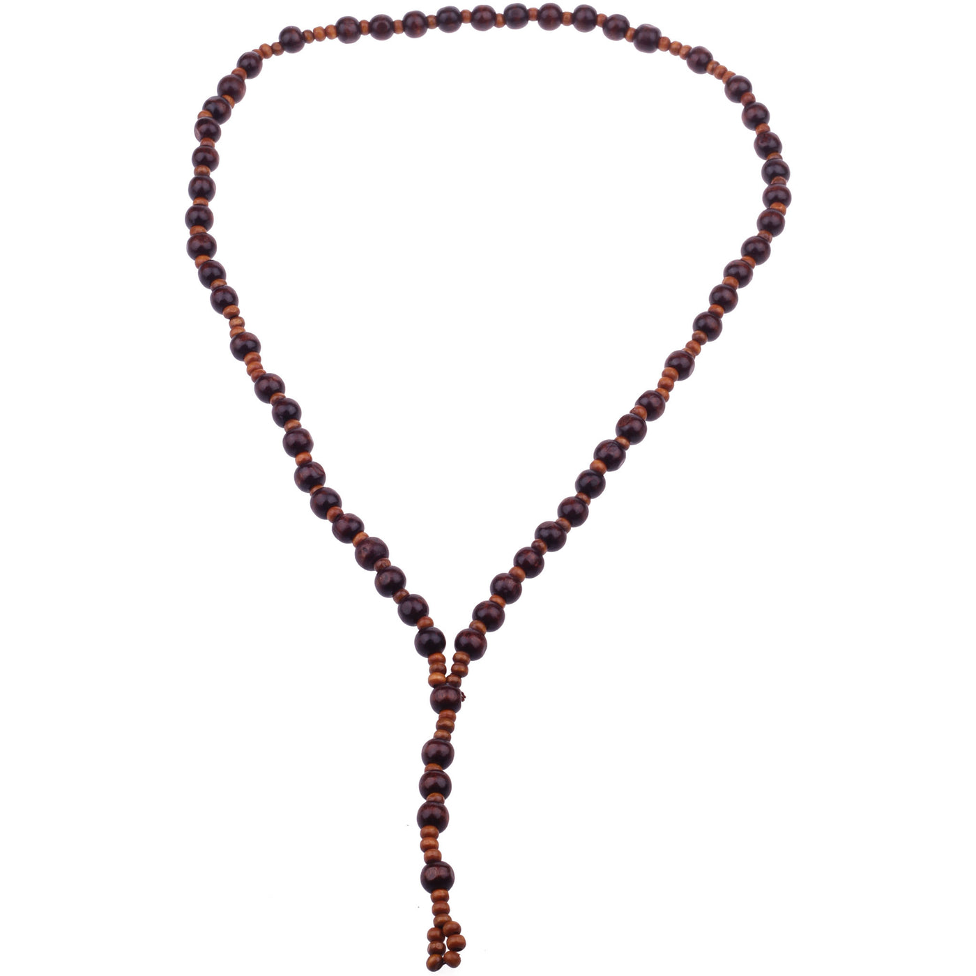 WOODEN BEADS NECKLACE 8MM