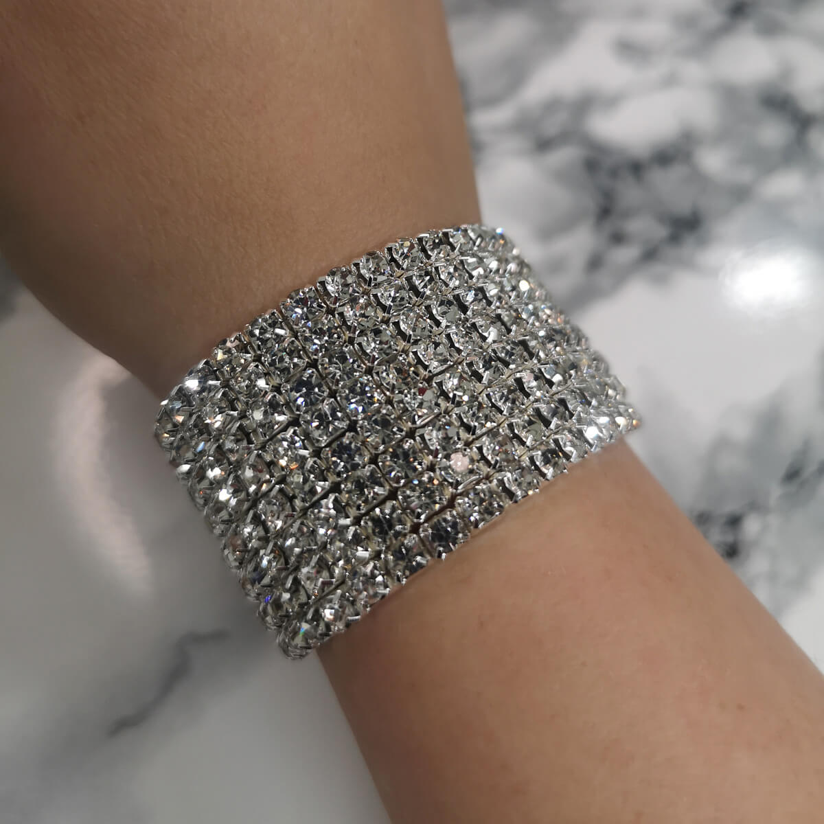 Custom 4 Row Diamond Bracelet 26108: buy online in NYC. Best price at  TRAXNYC.