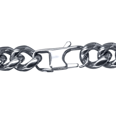 Steel bracelet armoured chain