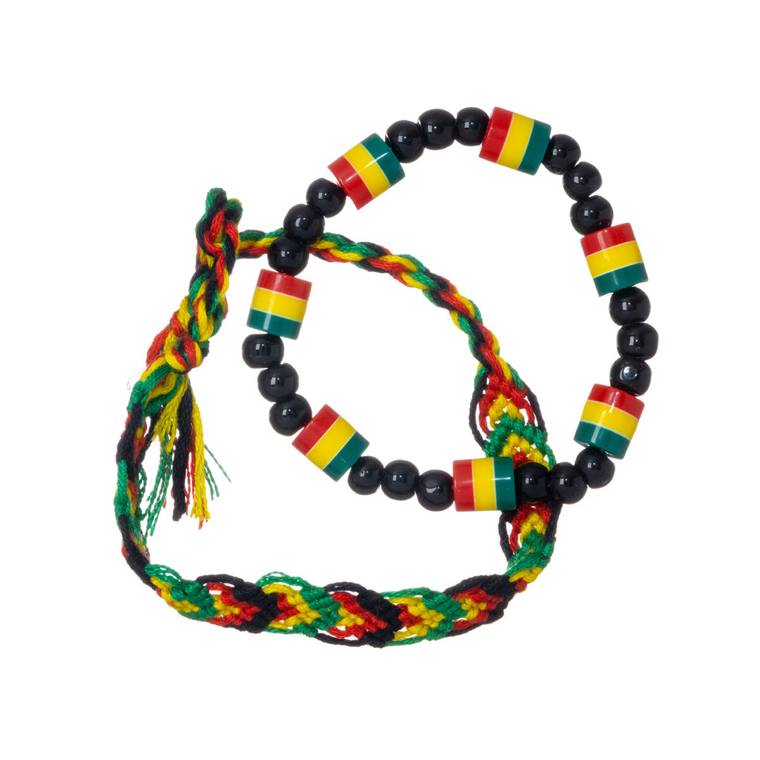 Rasta bracelets 2pcs