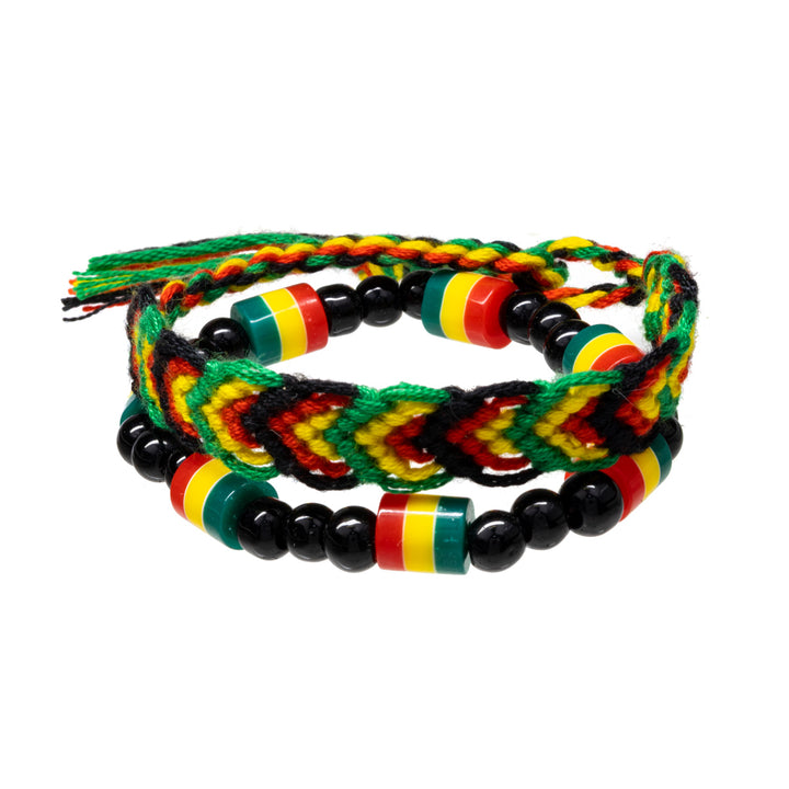 Rasta Armbänder 2Stück