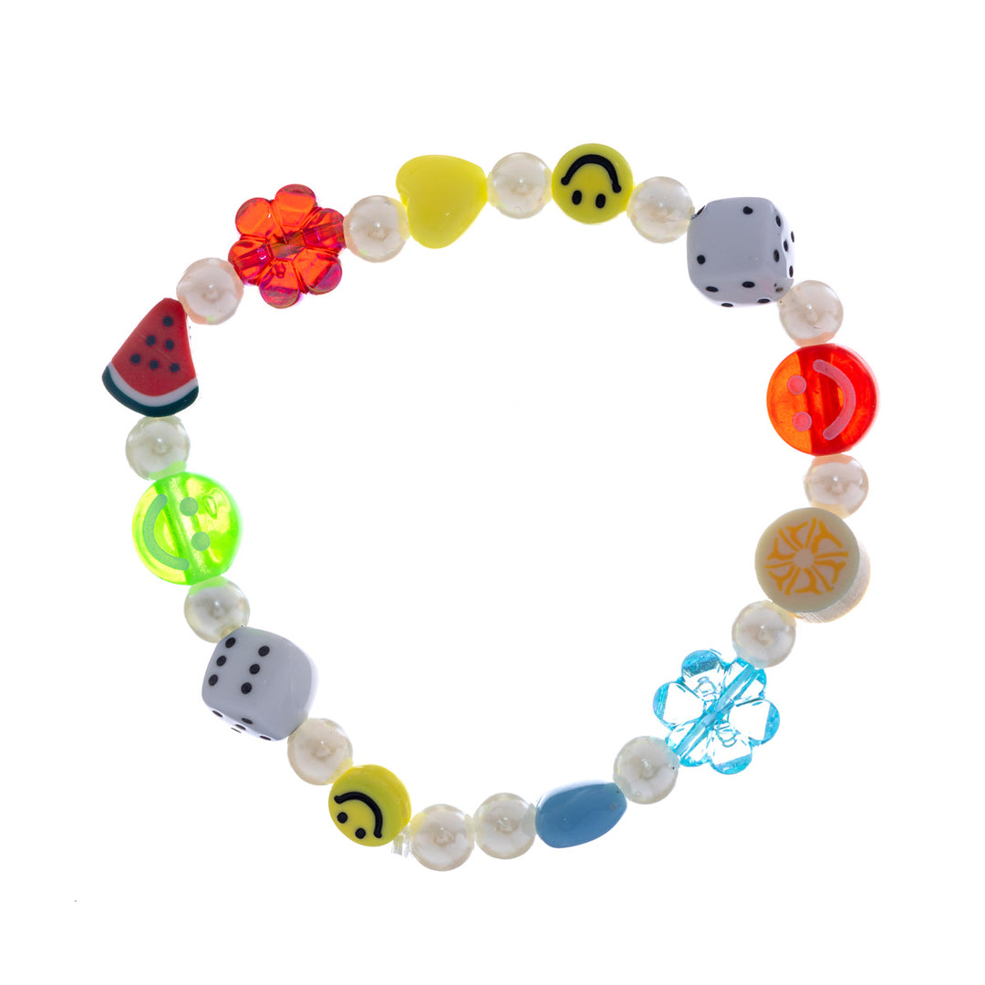 Värikäs helmi rannekoru