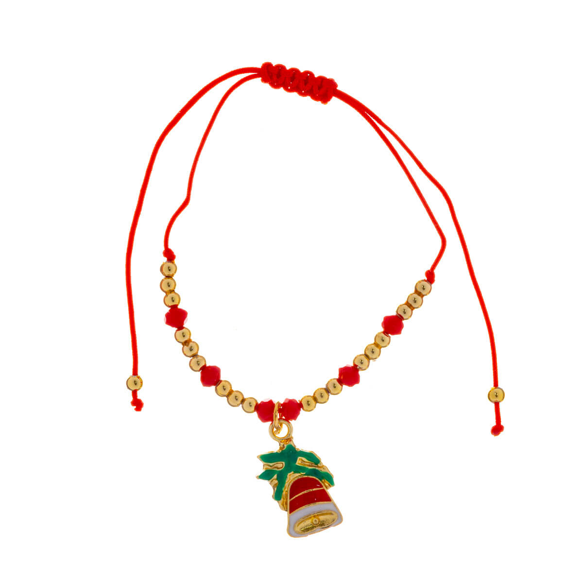Christmas bracelet with necklace pendant