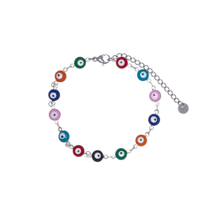 Steel evil eye bracelet (steel 316L)