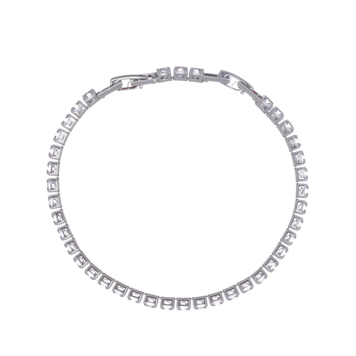 Zirconia tennis bracelet 3mm (Steel 316L)