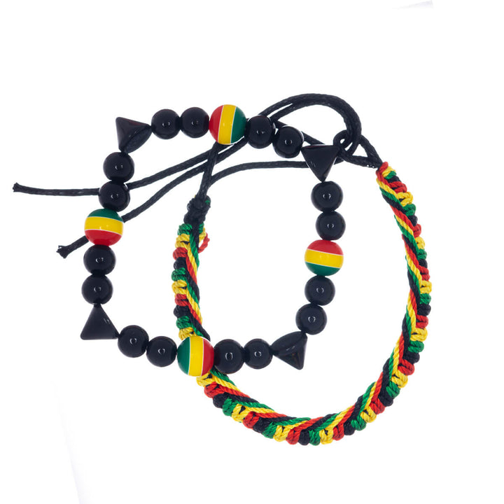 Rasta bracelet 2pcs