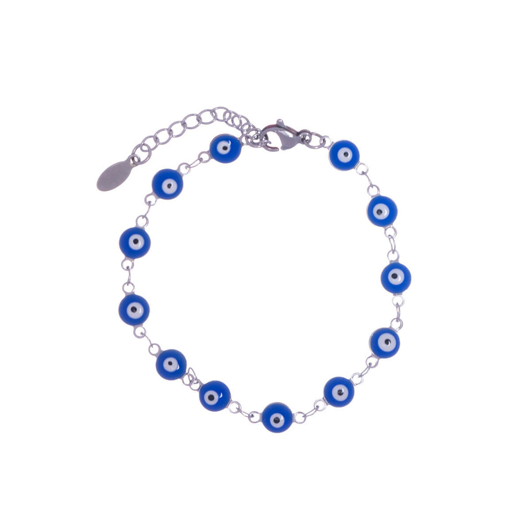 Steel evil eye bracelet (steel 316L)