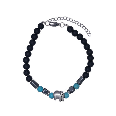 Elephant bead bracelet (Steel 316L)