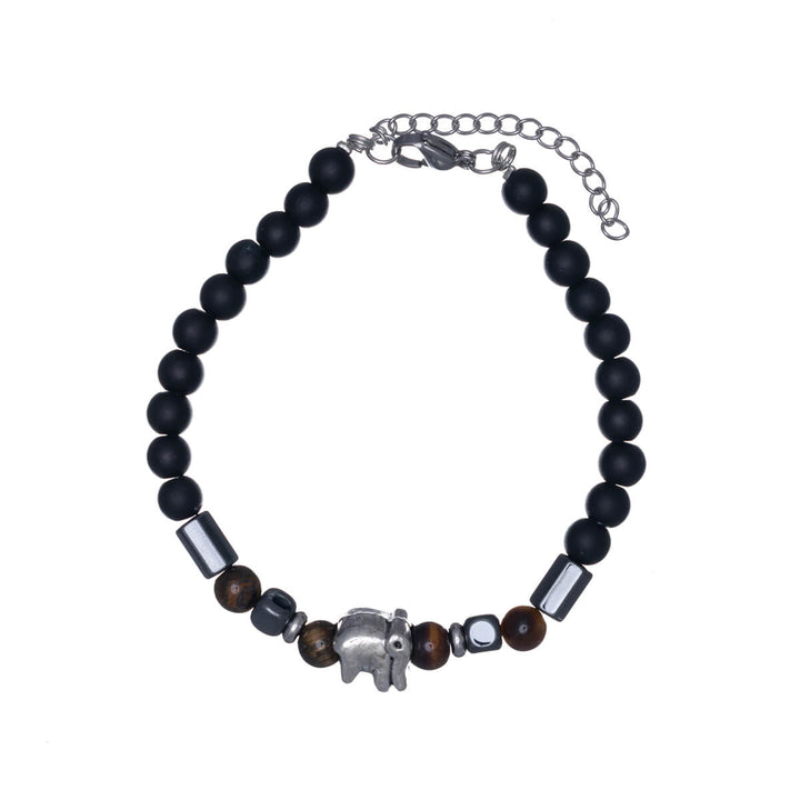 Elephant bead bracelet (Steel 316L)