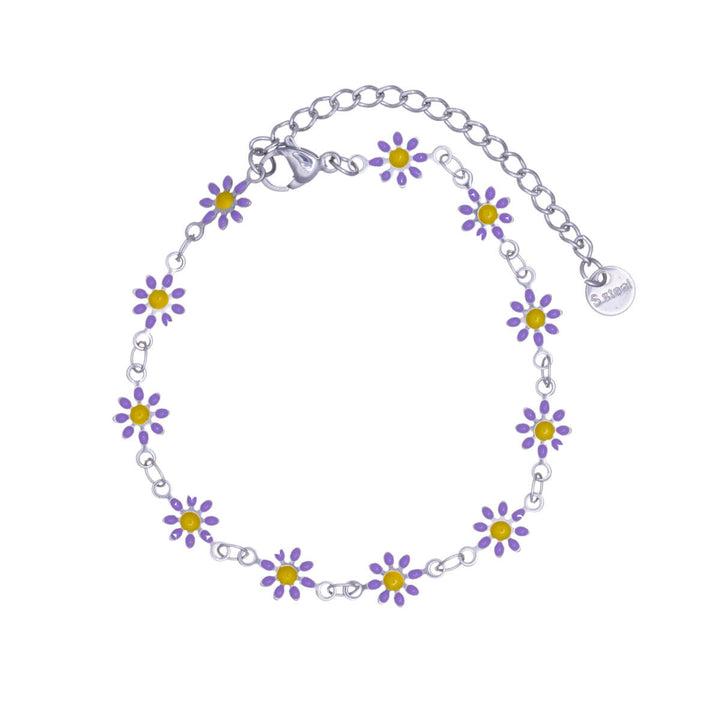 Steel daisy bracelet (Steel 316L)