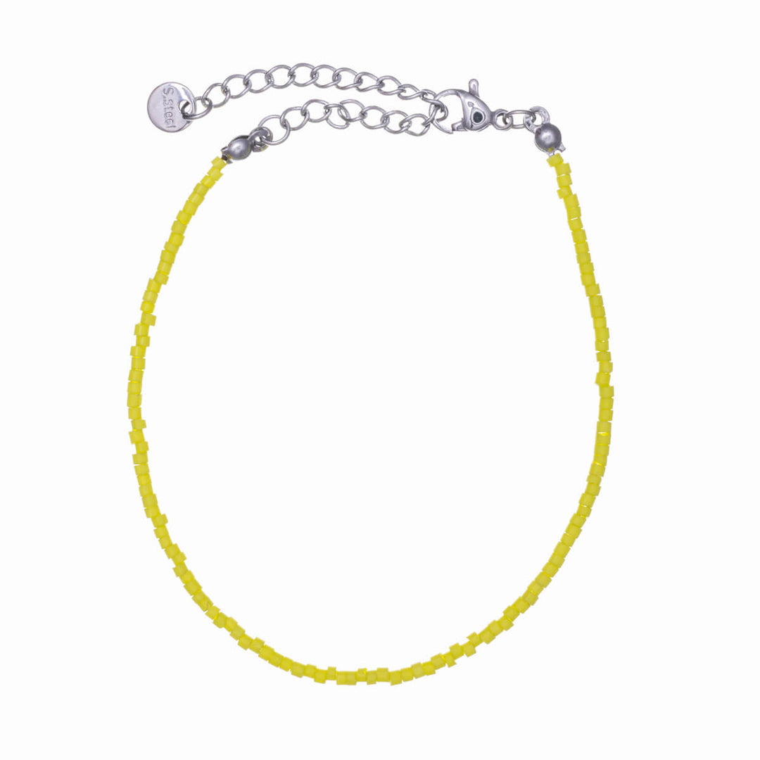 Minimalistisches Perlenarmband (Stahl 316L)