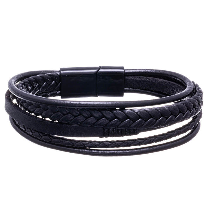 Fünfreihiges Lederarmband 20cm