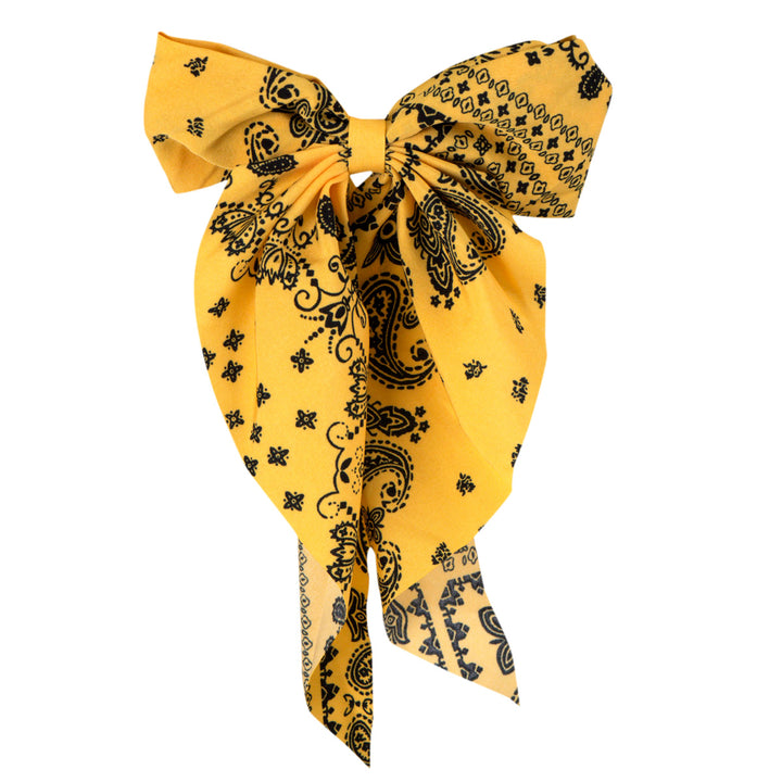 Gemusterte Fliege Haarspange 1St.