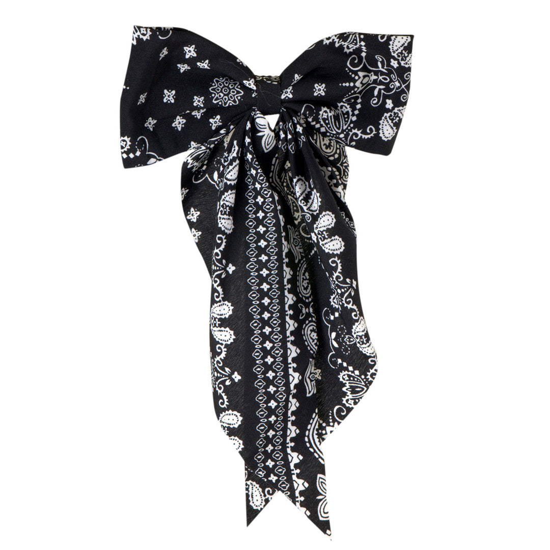 Gemusterte Fliege Haarspange 1St.