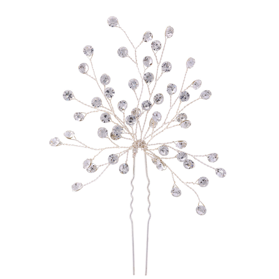 Spiritless hair decoration rhinestones 1pc