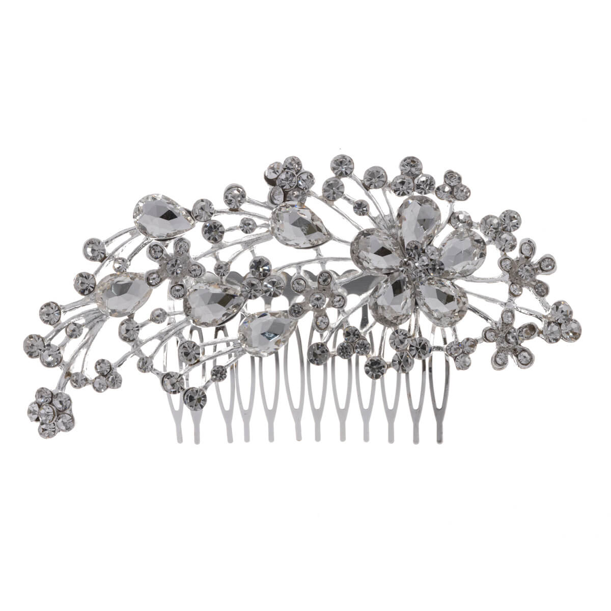 Hairpiece for hairstyle side comb flower 1pc