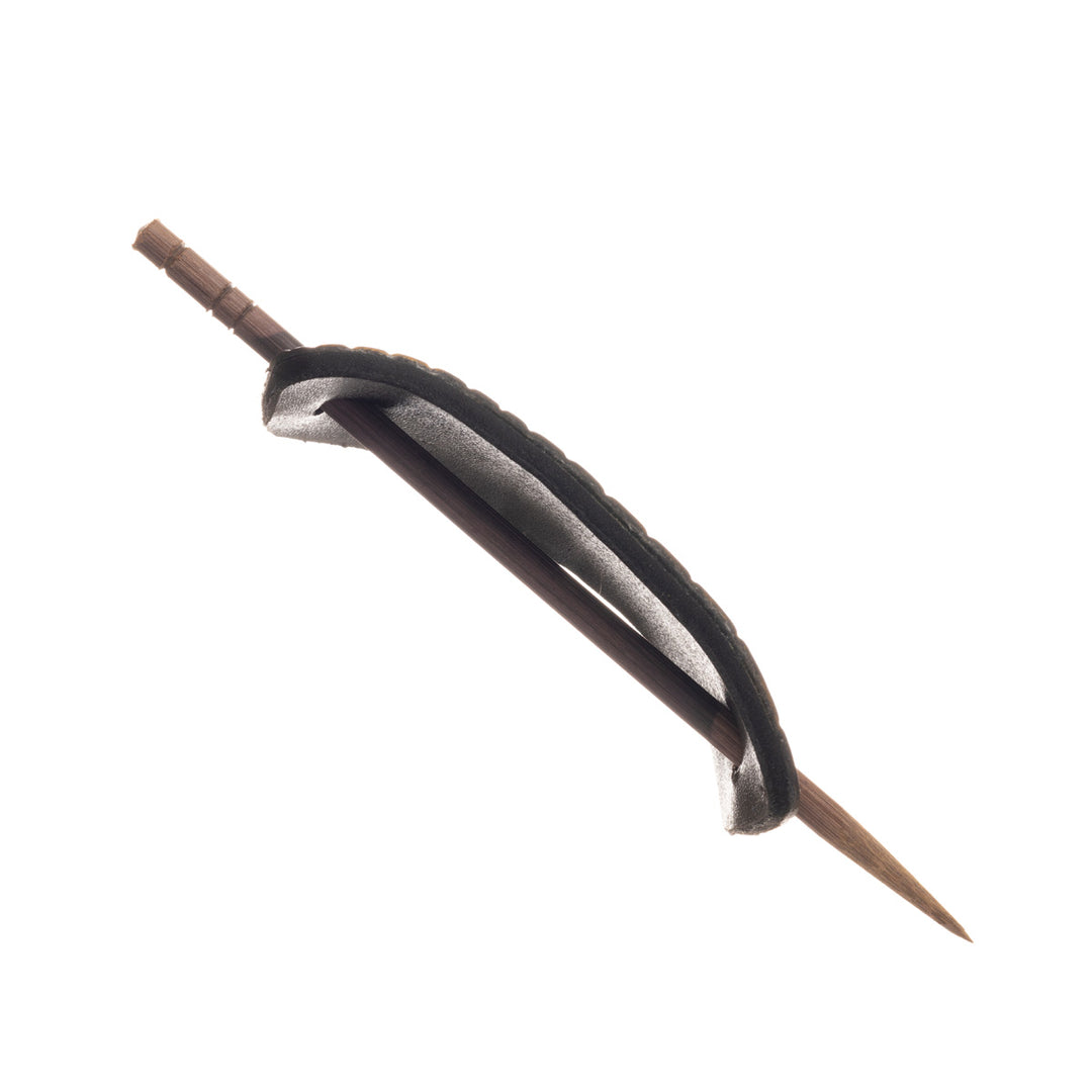 Läderimitation hårspänne 1 st