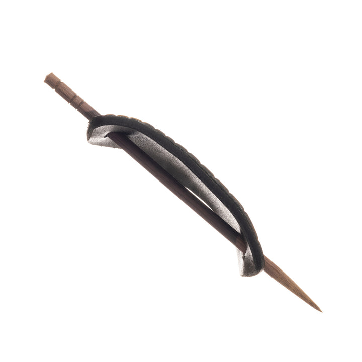 Läderimitation hårspänne 1 st