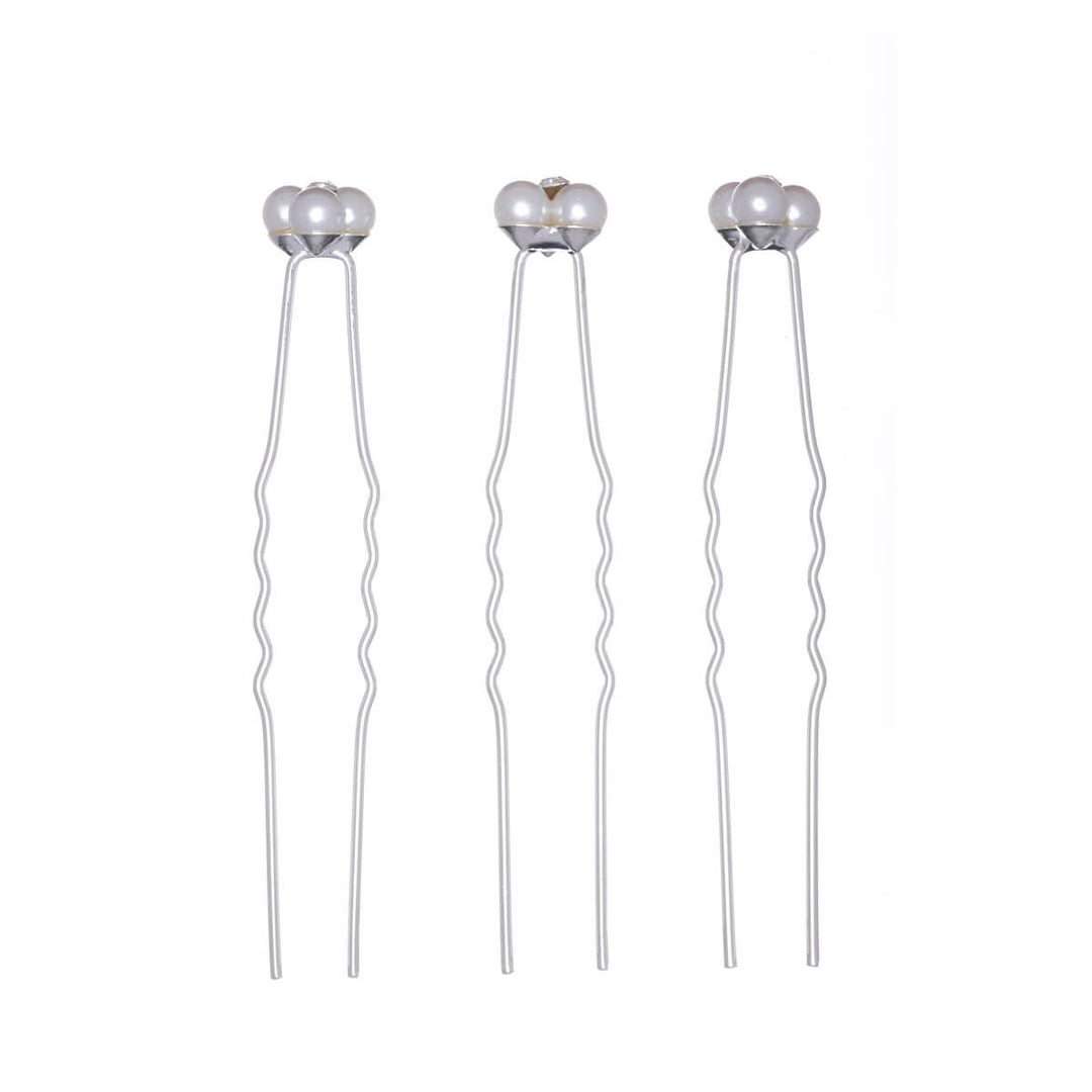 Breathless pearl hairpin bracelet 3pcs