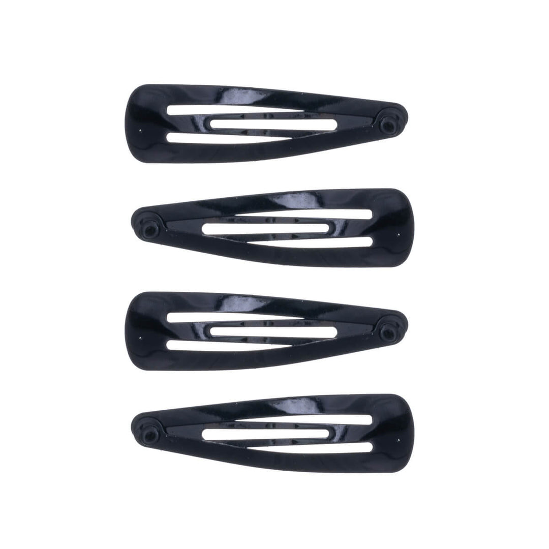 Metal clik clak hair clip 4pcs (Small)